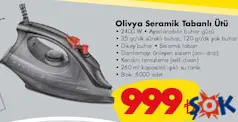 ARZUM OLİVYA SERAMİK TABANLI ÜTÜ indirimli fiyat ARZUM OLİVYA SERAMİK TABANLI ÜTÜ fiyat ve kampanya bilgisi